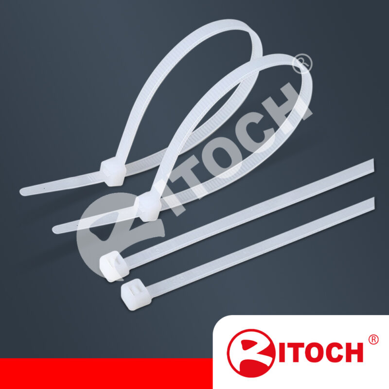 Precinto de Seguridad 200X2.5mm Blanco