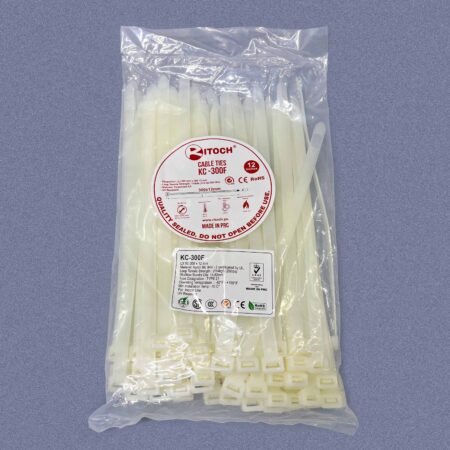 Precinto de Seguridad 300X12mm Blanco