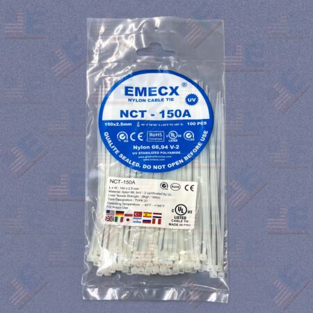 Cintillo Blanco 150mm x 2.5mm