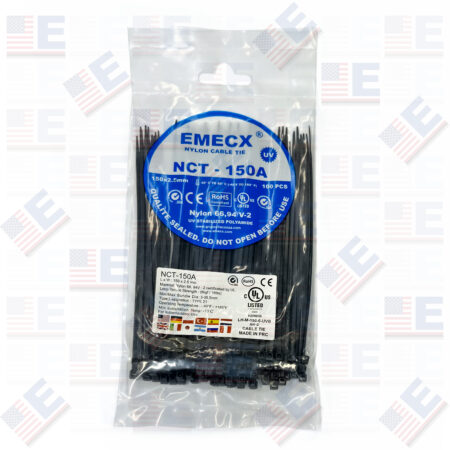 Cintillo Negro 150mm x 2.5mm