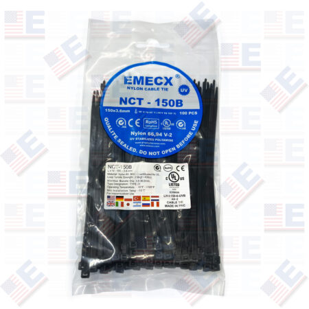 Cintillo Negro 150mm x 3.6mm