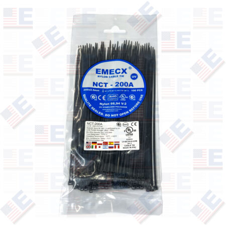 Cintillo Negro 200mm x 2.5mm