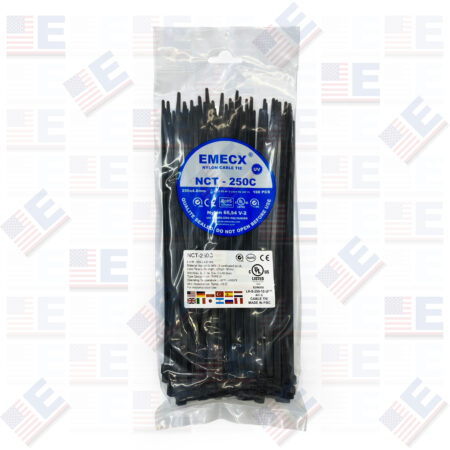 Cintillo Negro 250mm x 4.8mm