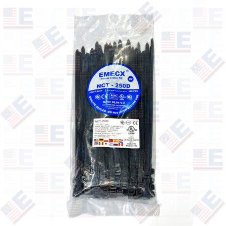 Cintillo Negro 250mm x 7.6mm