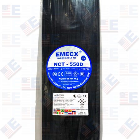 Cintillo Negro 550mm x 7.6mm