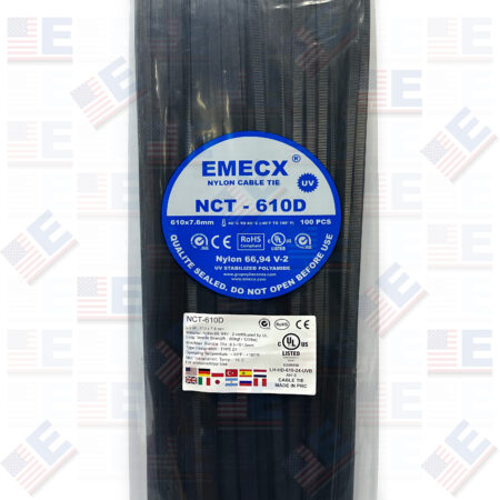 Cintillo Negro 610mm x 7.6mm