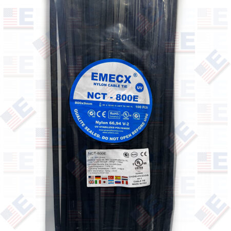 Cintillo Negro 800mm x 9mm