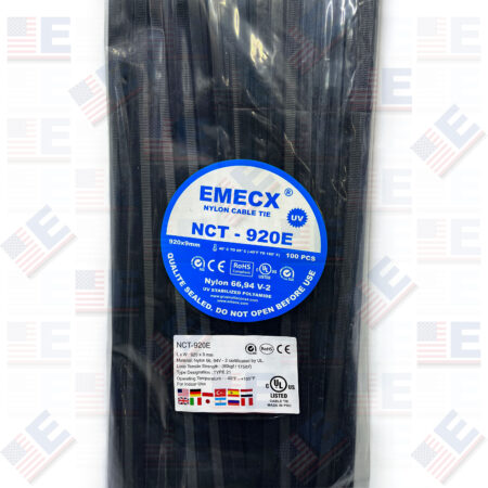 Cintillo Negro 920mm x 9mm