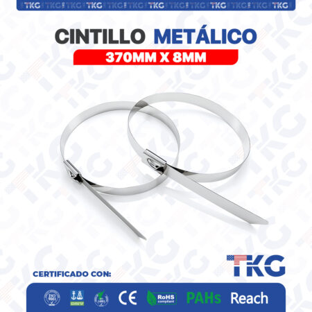 Cintillo Metálico 370X8MM - TKG