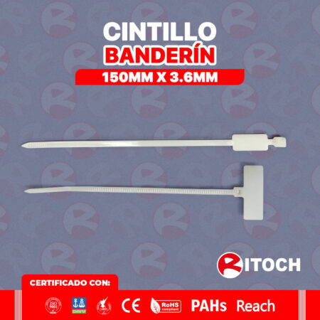 Cintillo Bandera 150X3.6mm Outer