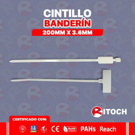 Cintillo Bandera 200X3.6mm Outer
