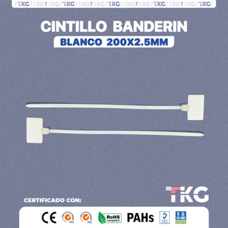 Cintillo Banderín 200X2.5mm Outer